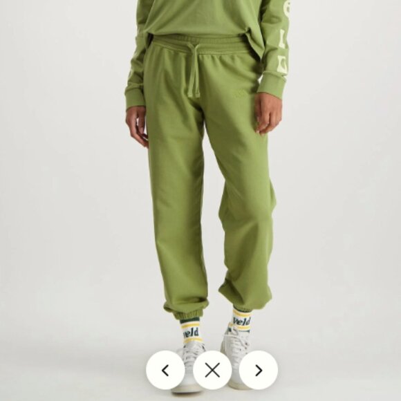 Green Women's Track Pants - Picture 1 of 8